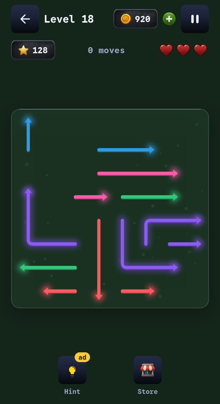 ArrowPop Loop gameplay screenshot 1